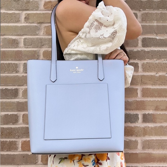 kate spade Bags Kate Spade Saffiano Pvc Pale Hydrangea Blue Daily